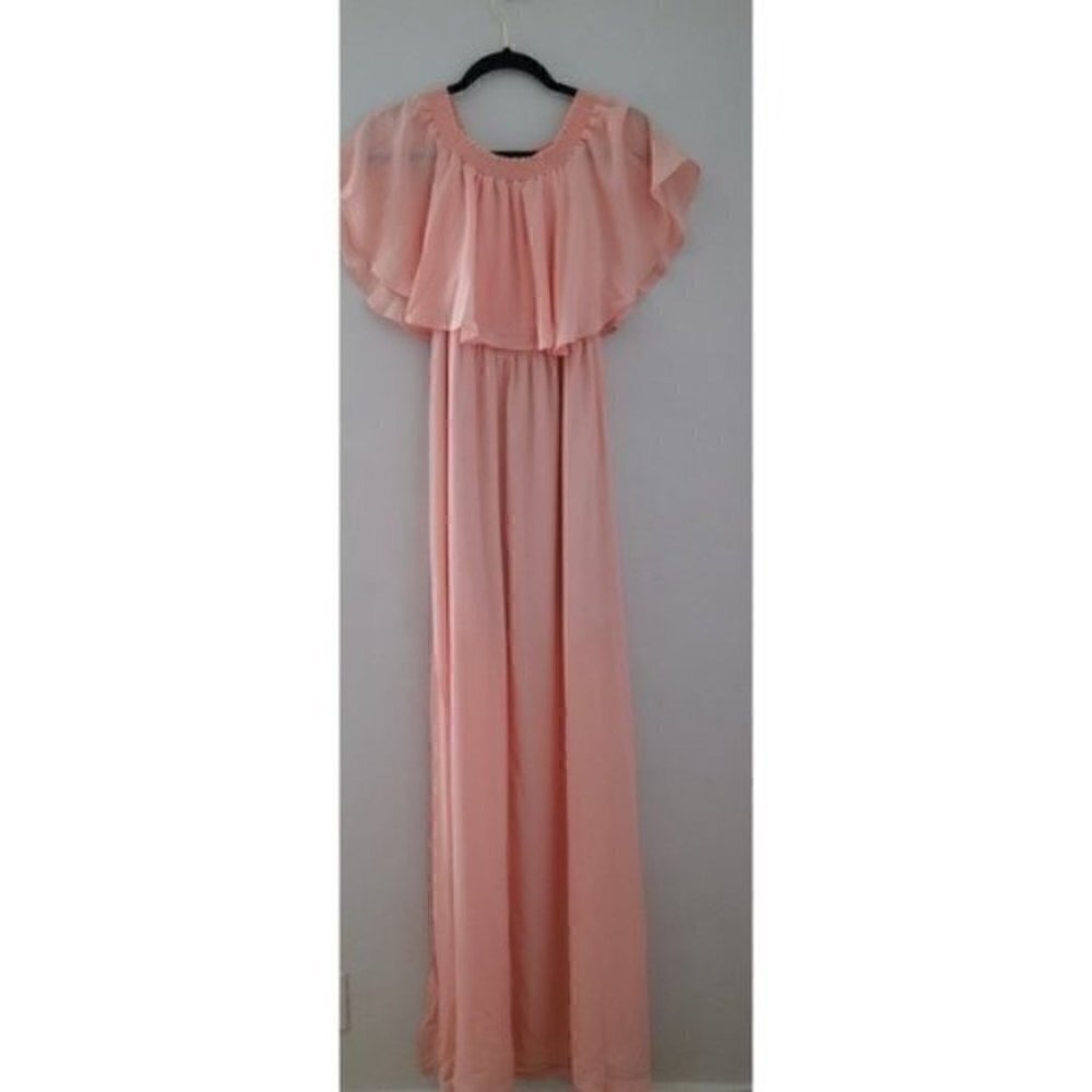 NEW Show Me Your Mumu Hacienda Bridesmaid Pink Maxi Dress Size XL - Picture 6 of 8